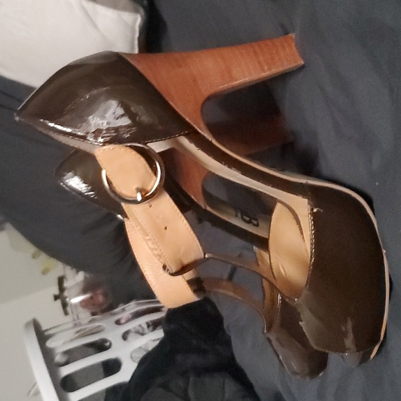 Giani Bini brown heels 9M - Picture 2 of 4